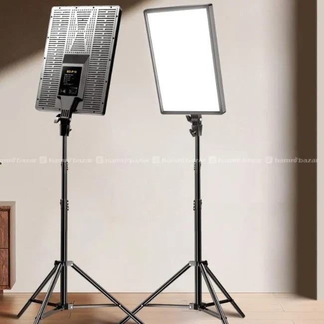 NeePho NP-22 LED Video Light Panel | 22 Inch Pro Studio Light with Stand + Remote | Bi-Color 3200K-5600K | For YouTube, Photography, Live Stream